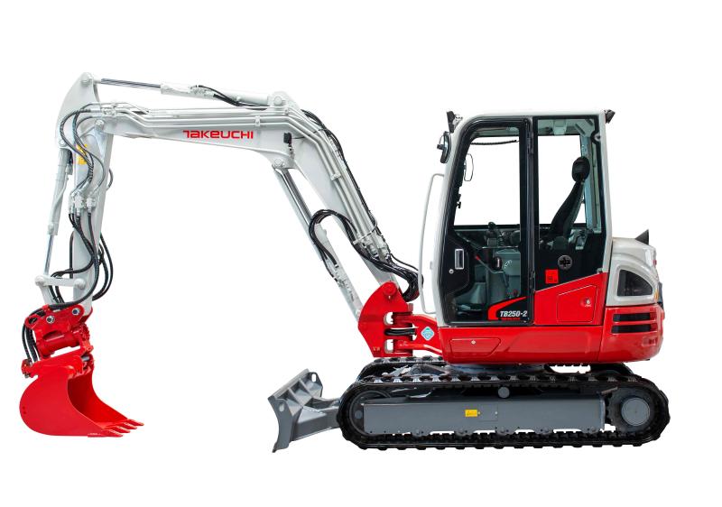 Rypadlo TAKEUCHI TB250-2