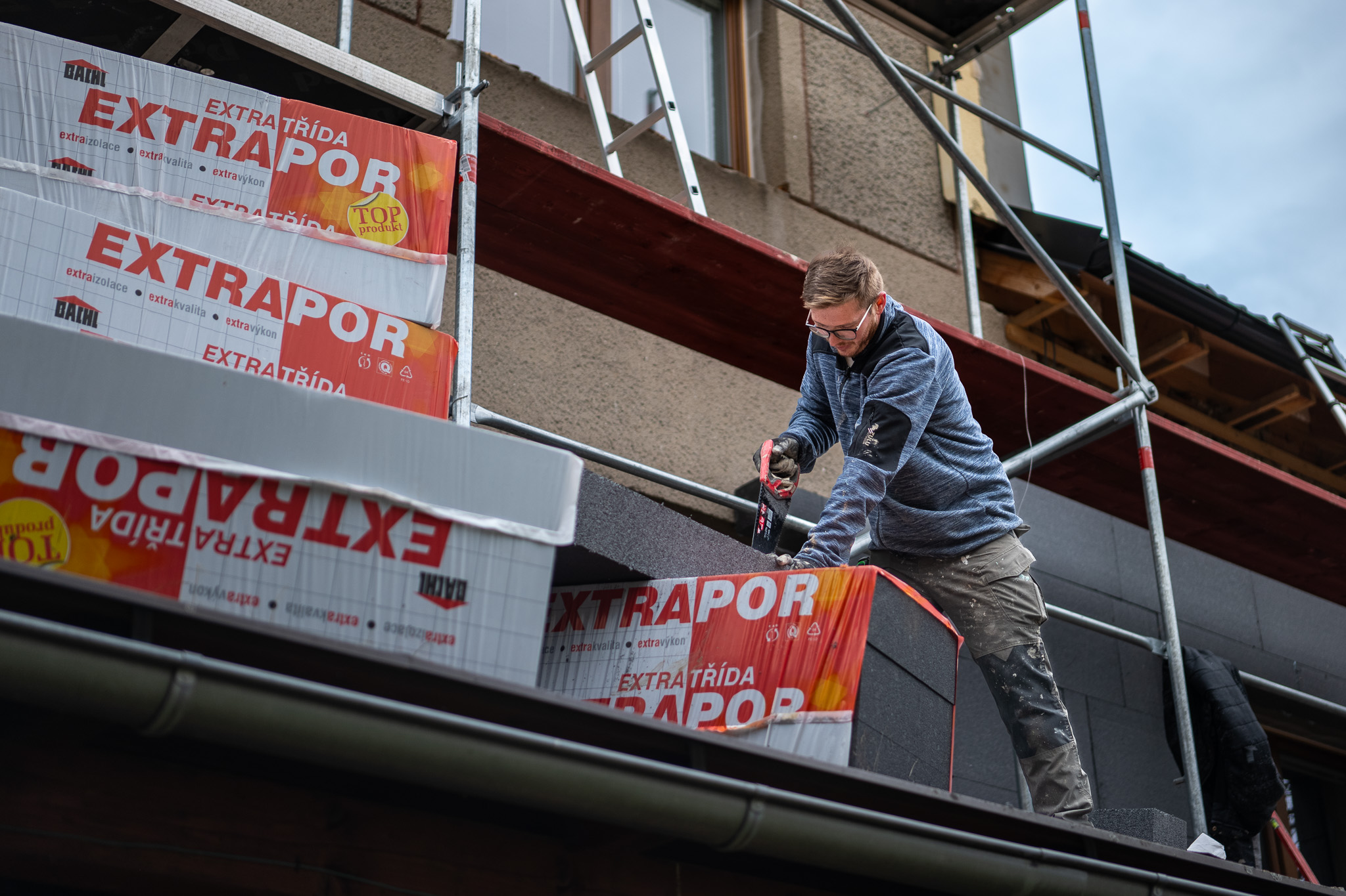 Realizace nové fasády